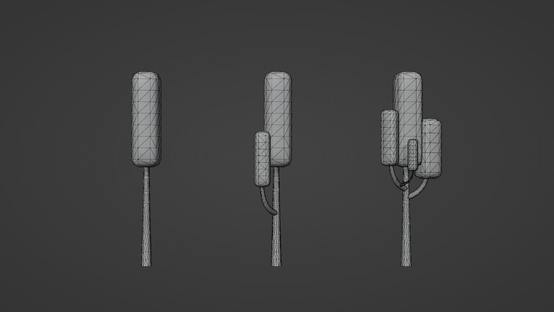 Stylized Tree - Low Poly Assets No 2 Low-poly 3D model Free low-poly 3D model_8