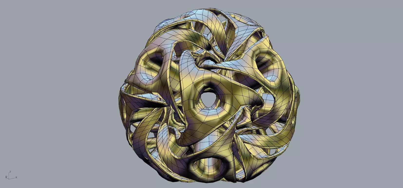Tulip Sphere Free 3D print model