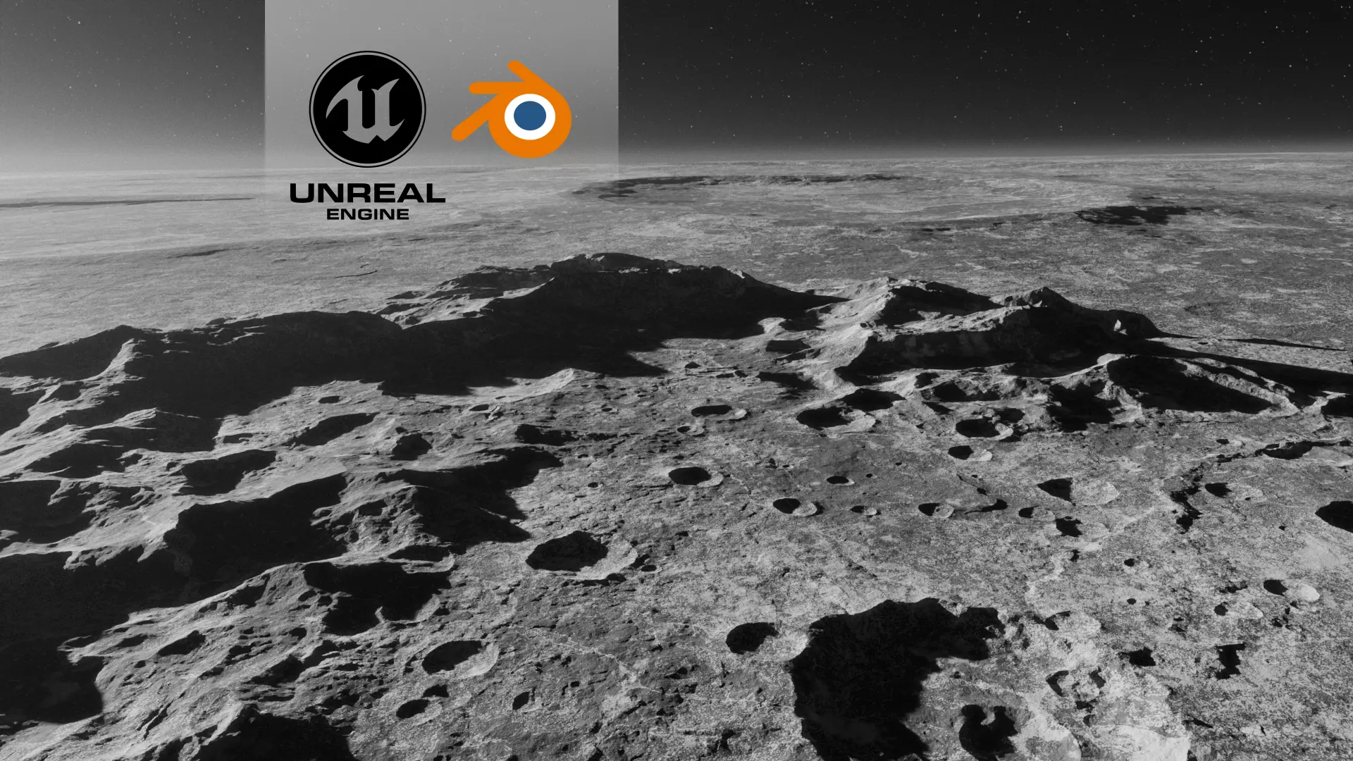Moon Mountain 4 with 8K Textures 3D model_0