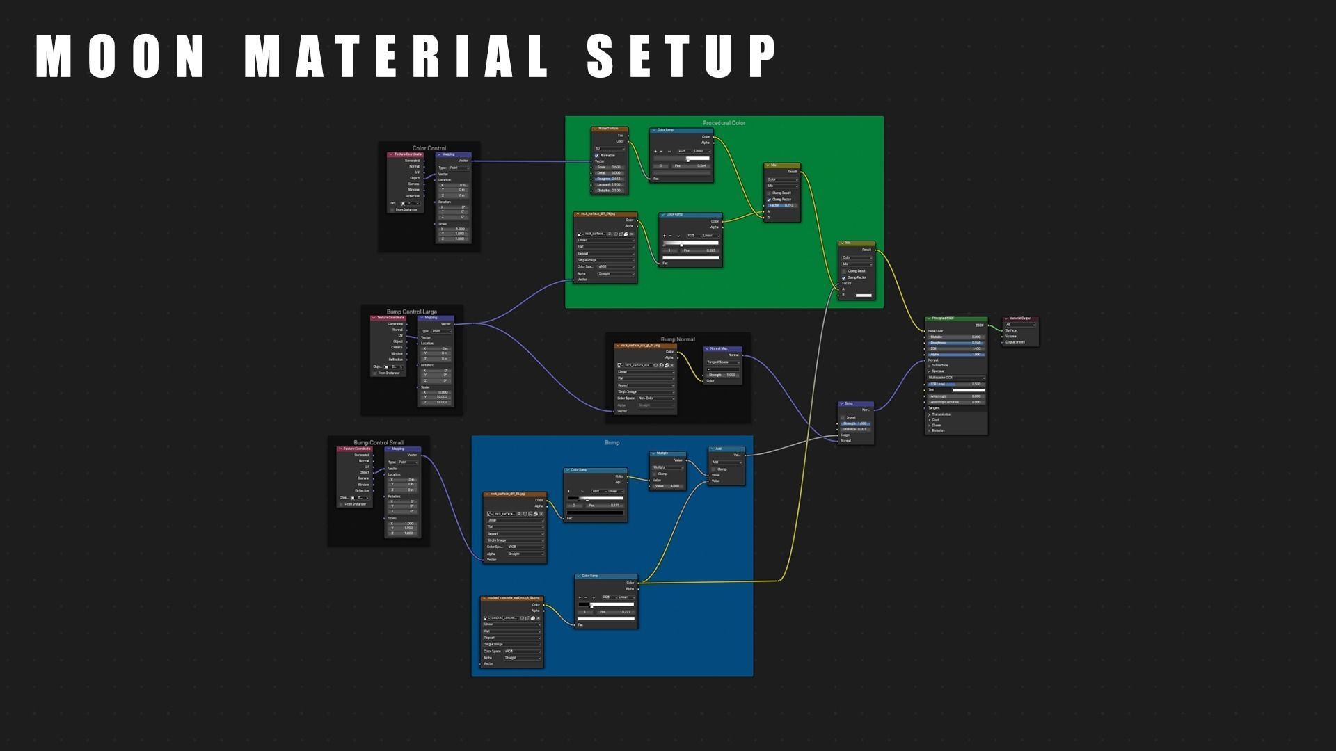 Moon Mountain 4 with 8K Textures 3D model_9
