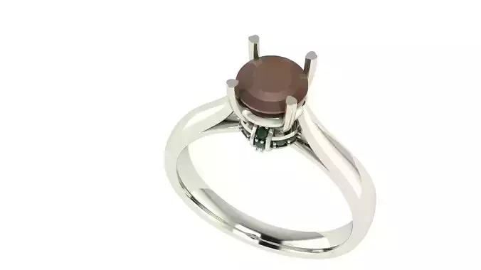 Ladies Ring 508 3D print model