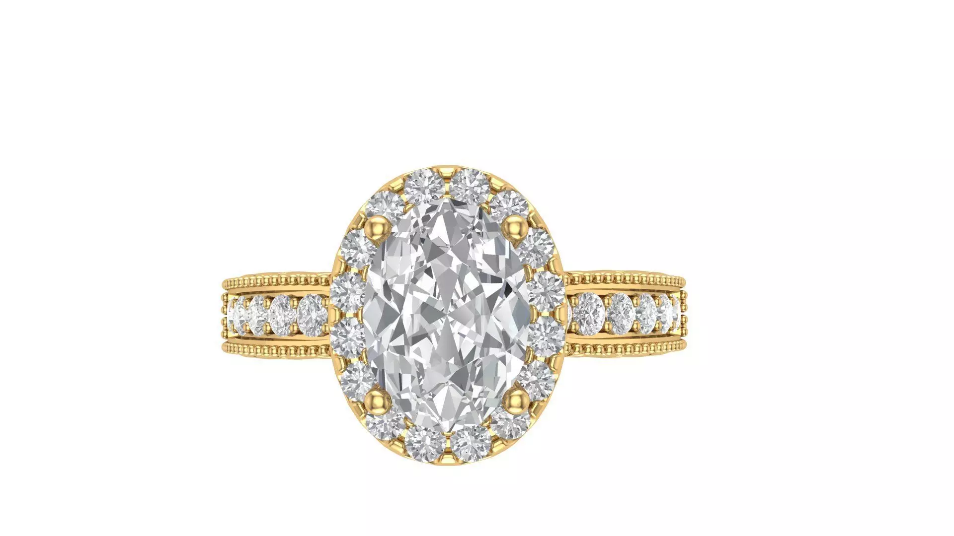 Ladies Ring 497 3D print model_0