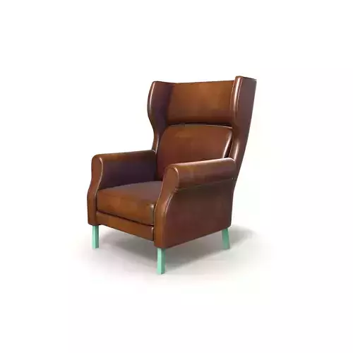 wingback chair indust 012