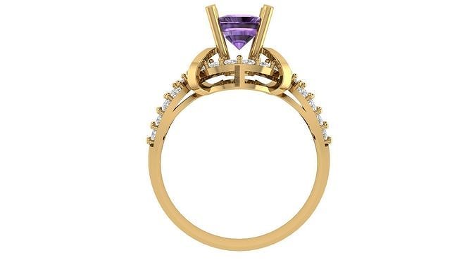 Ladies Ring 460 3D print model