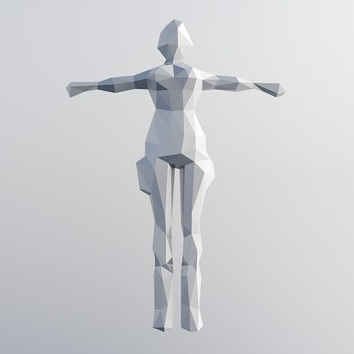 PathfinderPoly Low-poly 3D model