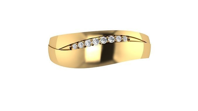 Ladies Ring 422 3D print model