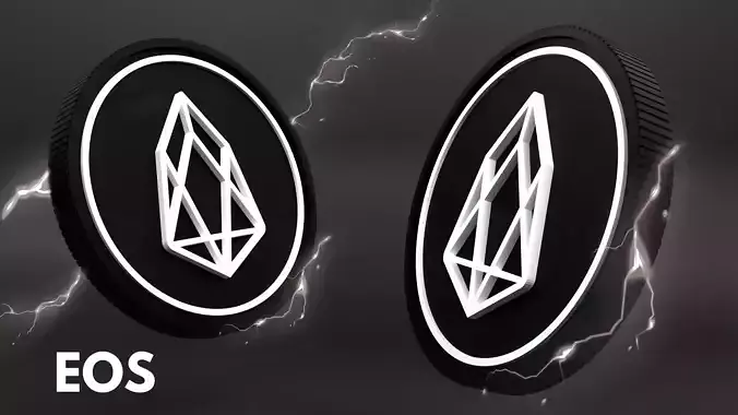 EOS Coin 3D Model