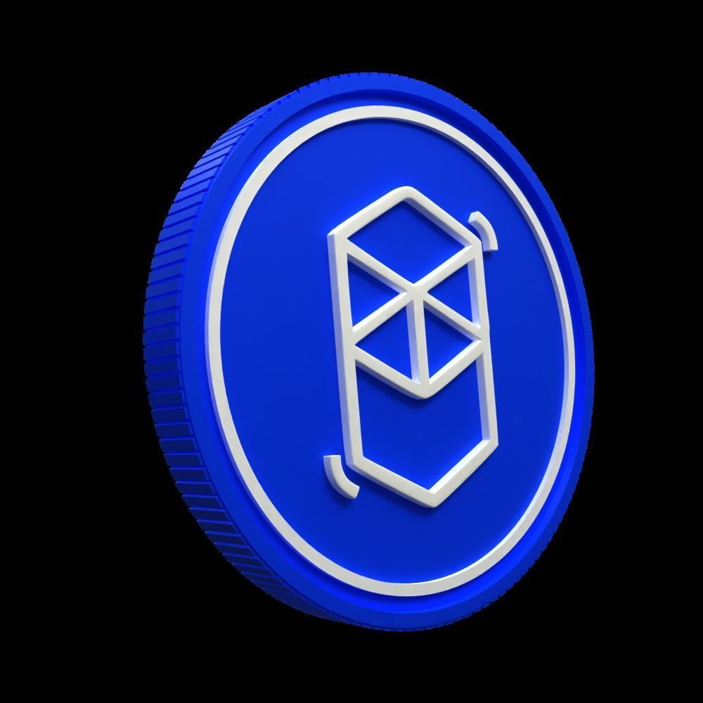 Fantom Coin 3D Model 3D model_3