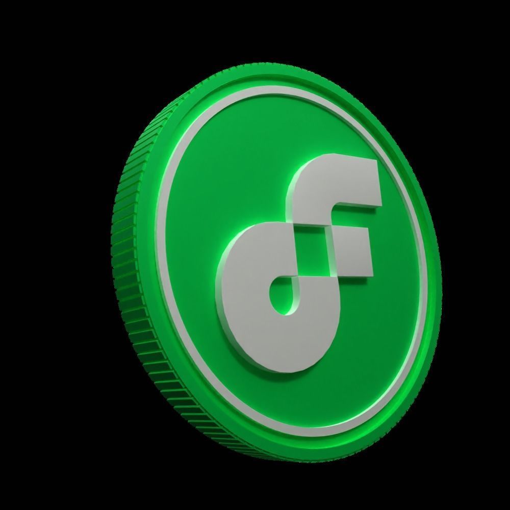 Flow Coin 3D Model 3D model_3