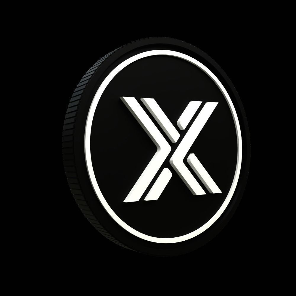 Immutable Coin 3D Model 3D model_3