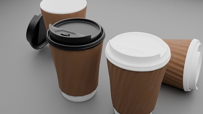 Paper Cofee Cup 3D model