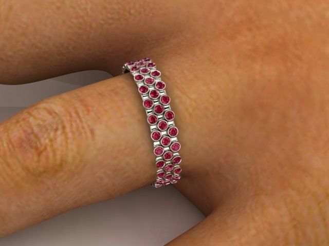 Fshion Ring 3D print model_1