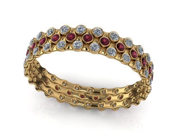 Fshion Ring 3D print model_9