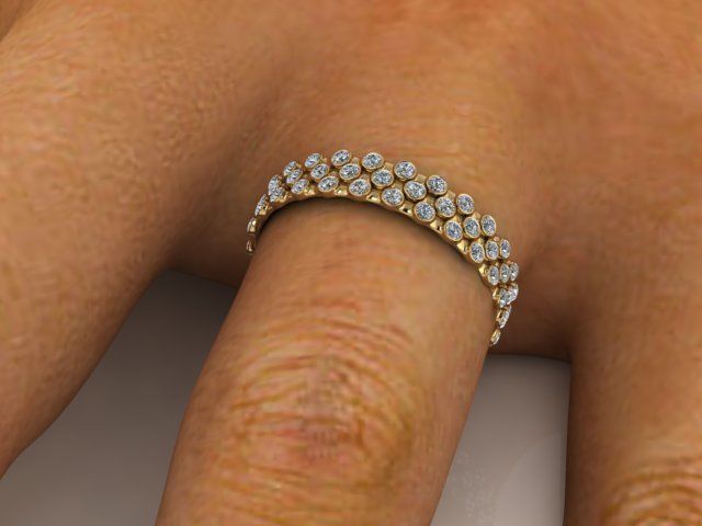 Fshion Ring 3D print model_6