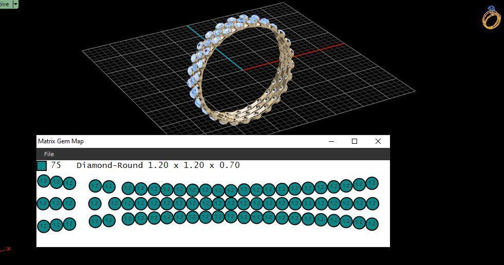Fshion Ring 3D print model_24