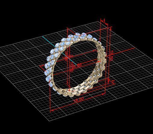 Fshion Ring 3D print model_26