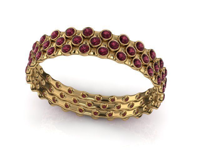 Fshion Ring 3D print model_10