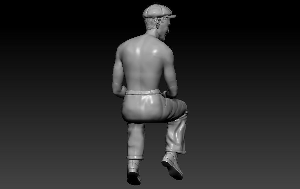 Construction Man and  Fire fighter Model 3D print model_18