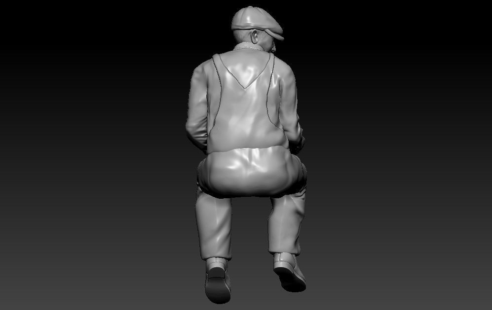 Construction Man and  Fire fighter Model 3D print model_6