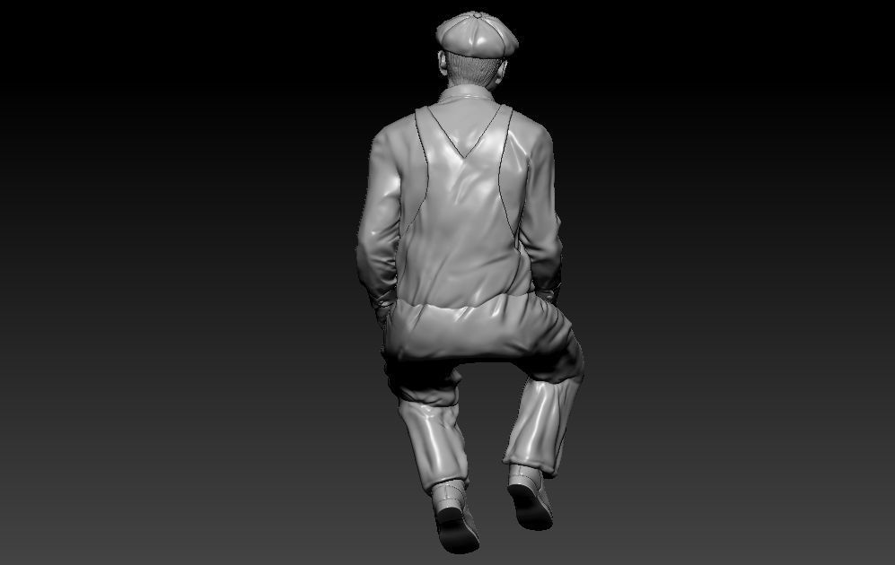Construction Man and  Fire fighter Model 3D print model_3
