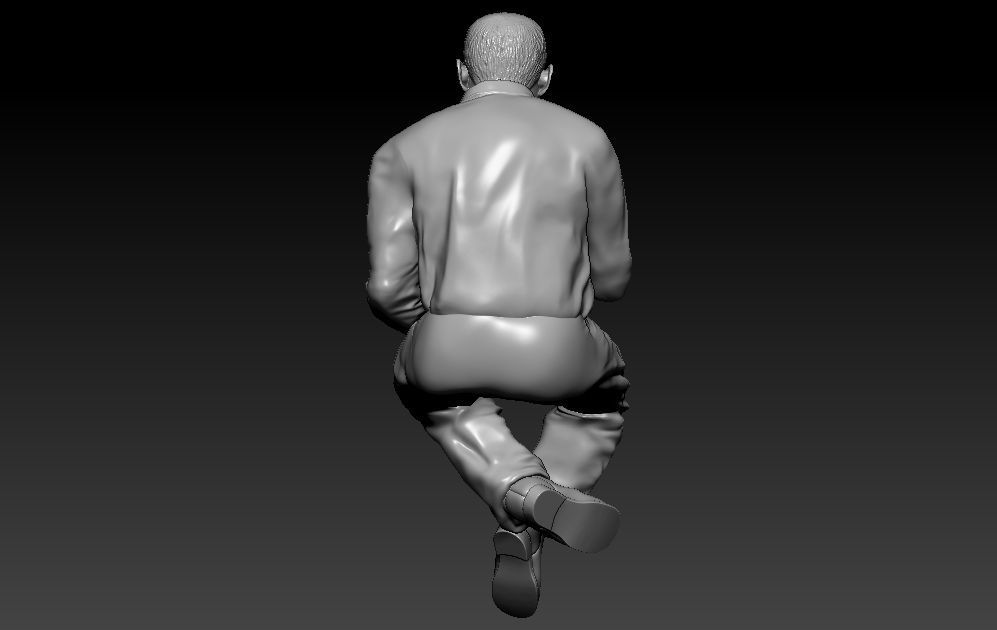 Construction Man and  Fire fighter Model 3D print model_44