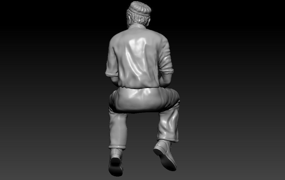 Construction Man and  Fire fighter Model 3D print model_15