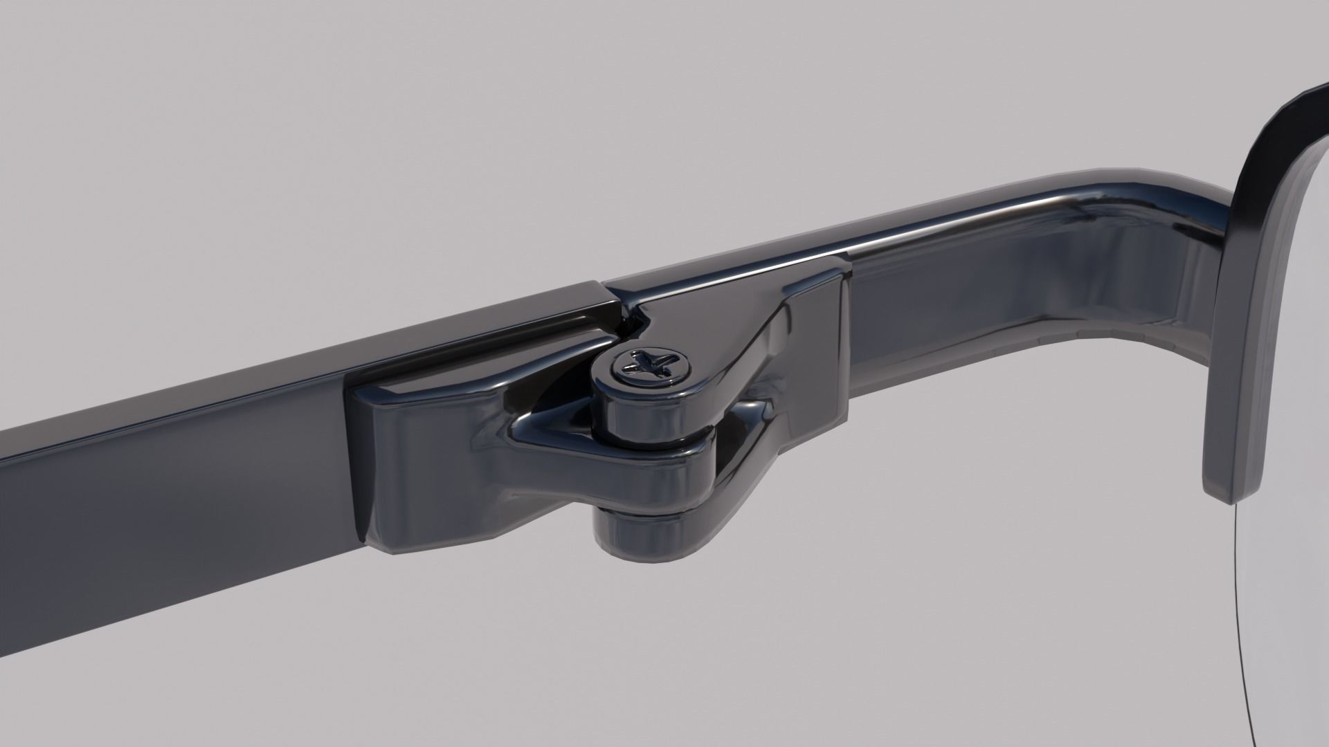 Normal eyeglass 3d model 3D model_5