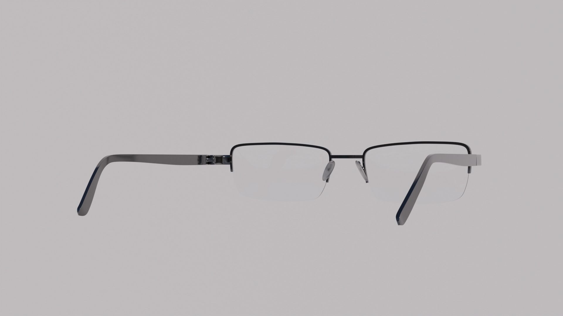 Normal eyeglass 3d model 3D model_3