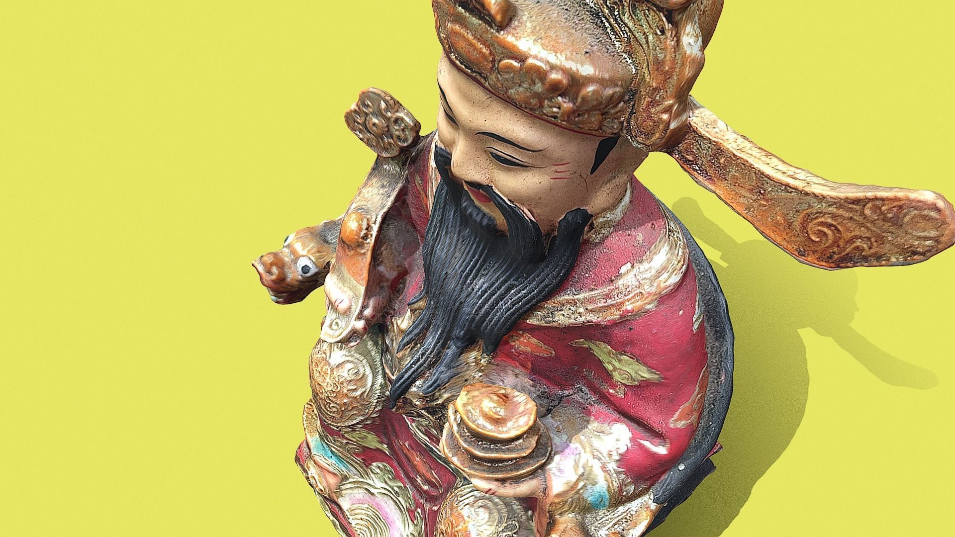 Caishen 3D print model_11