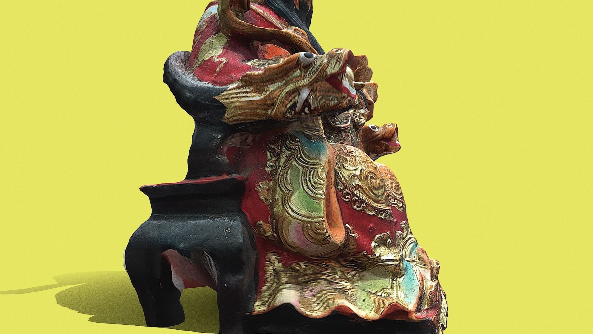 Caishen 3D print model_9