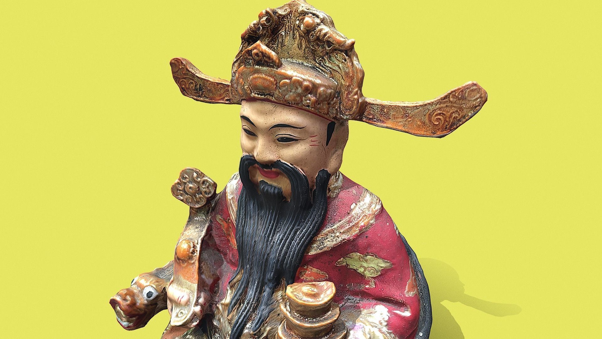 Caishen 3D print model_5