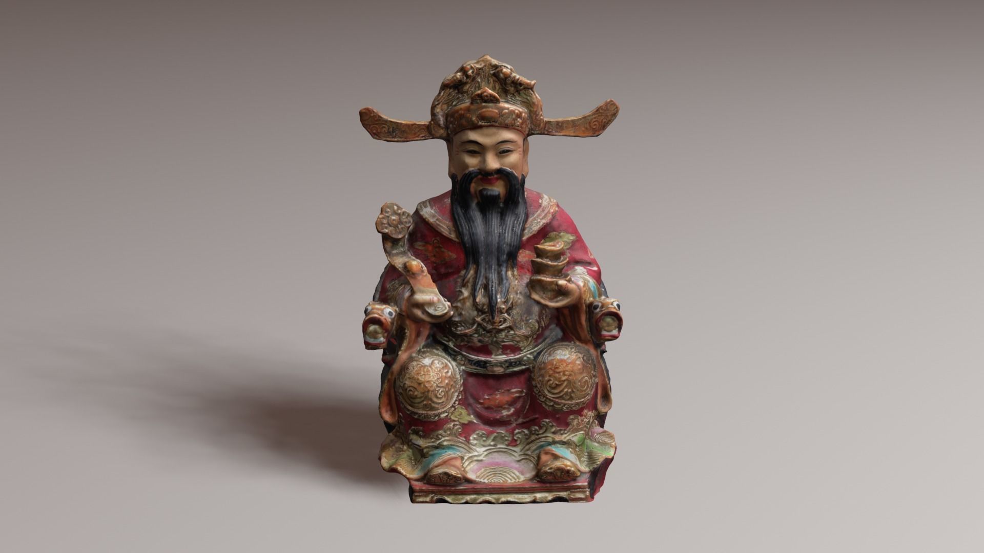 Caishen 3D print model_2