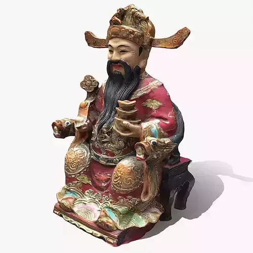 Caishen 3D print model