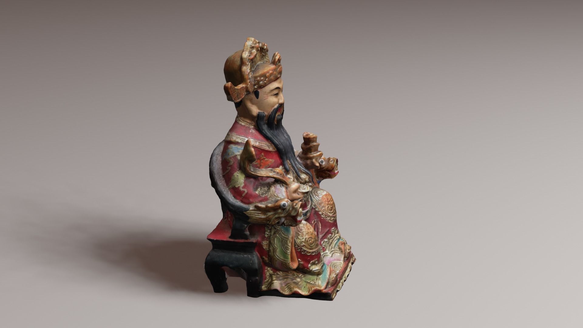 Caishen 3D print model_15