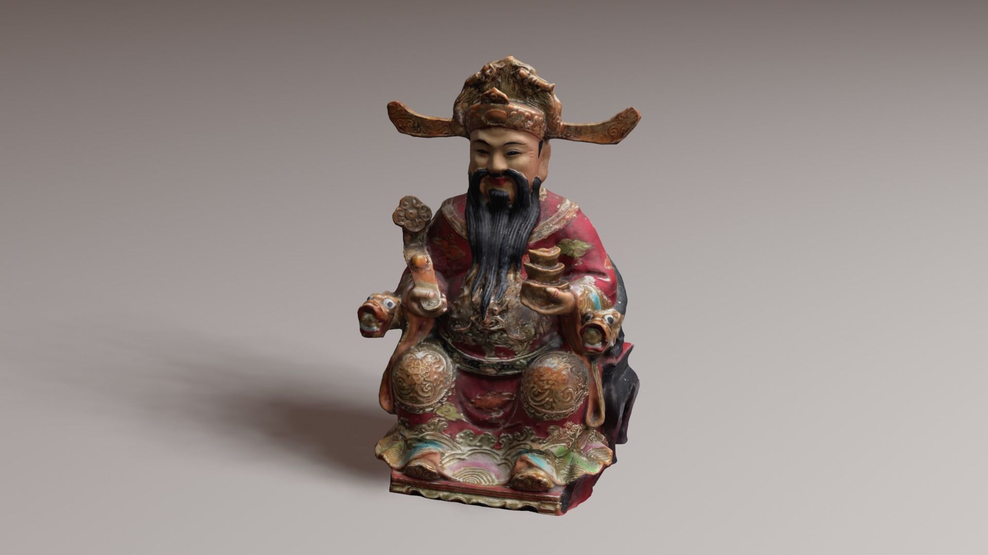 Caishen 3D print model_28