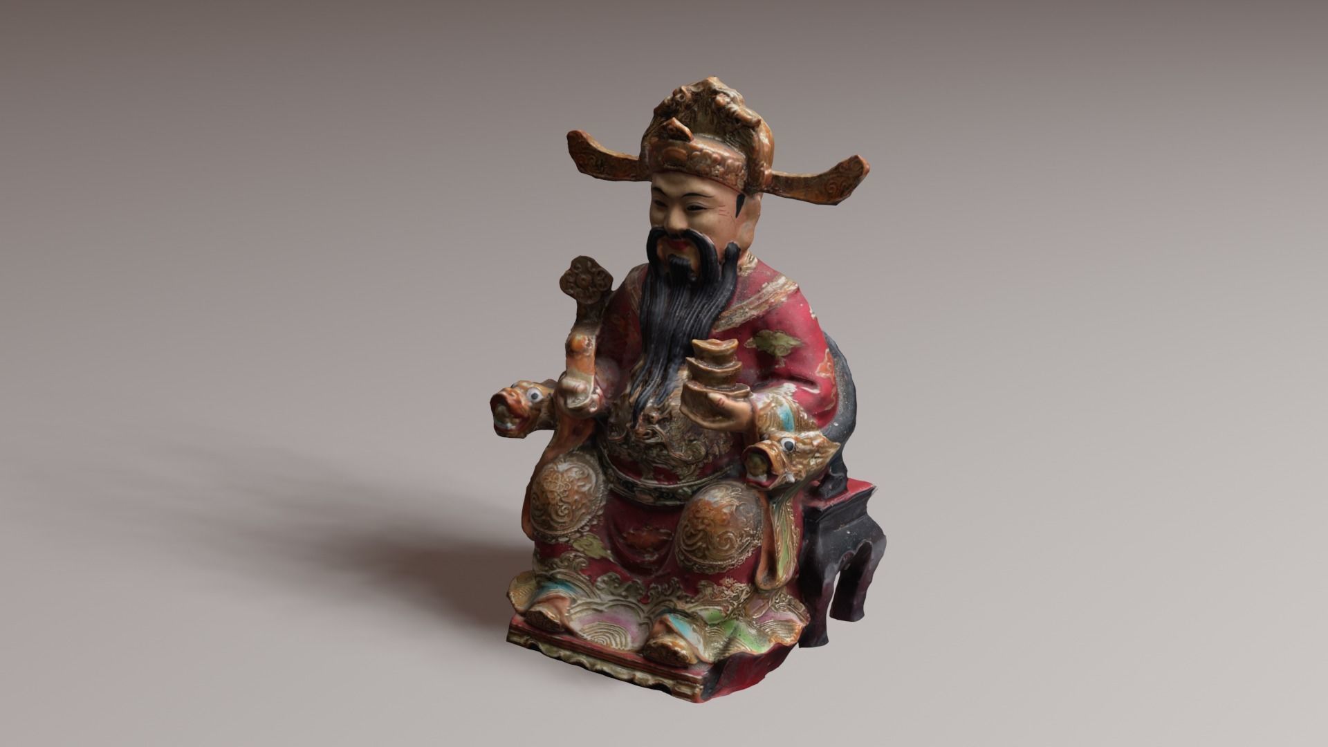 Caishen 3D print model_27