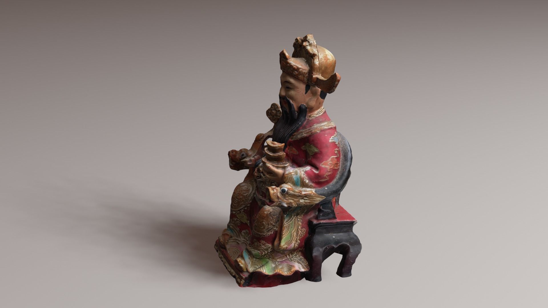 Caishen 3D print model_25