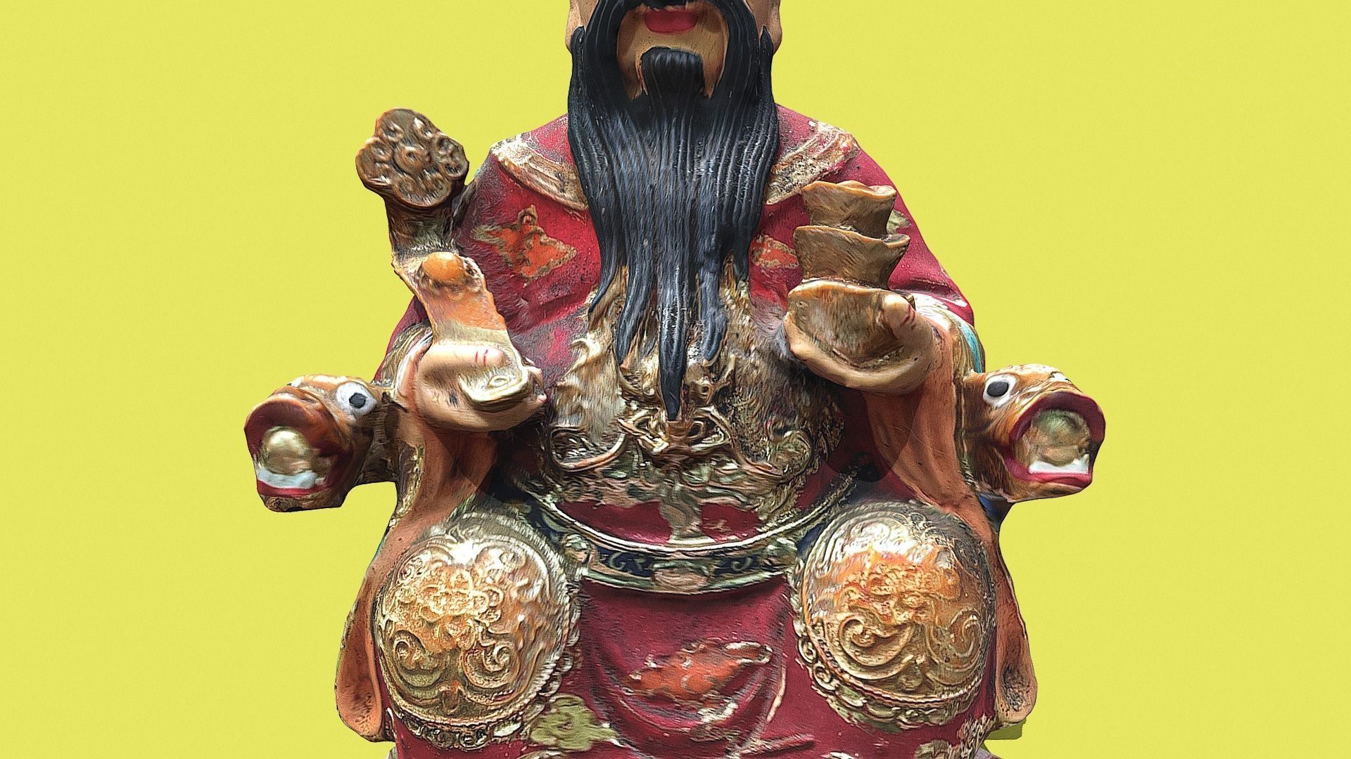 Caishen 3D print model_7