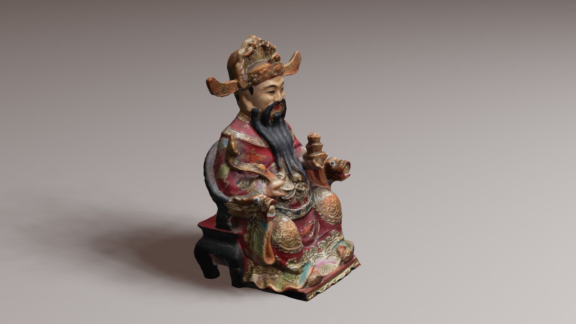 Caishen 3D print model_14