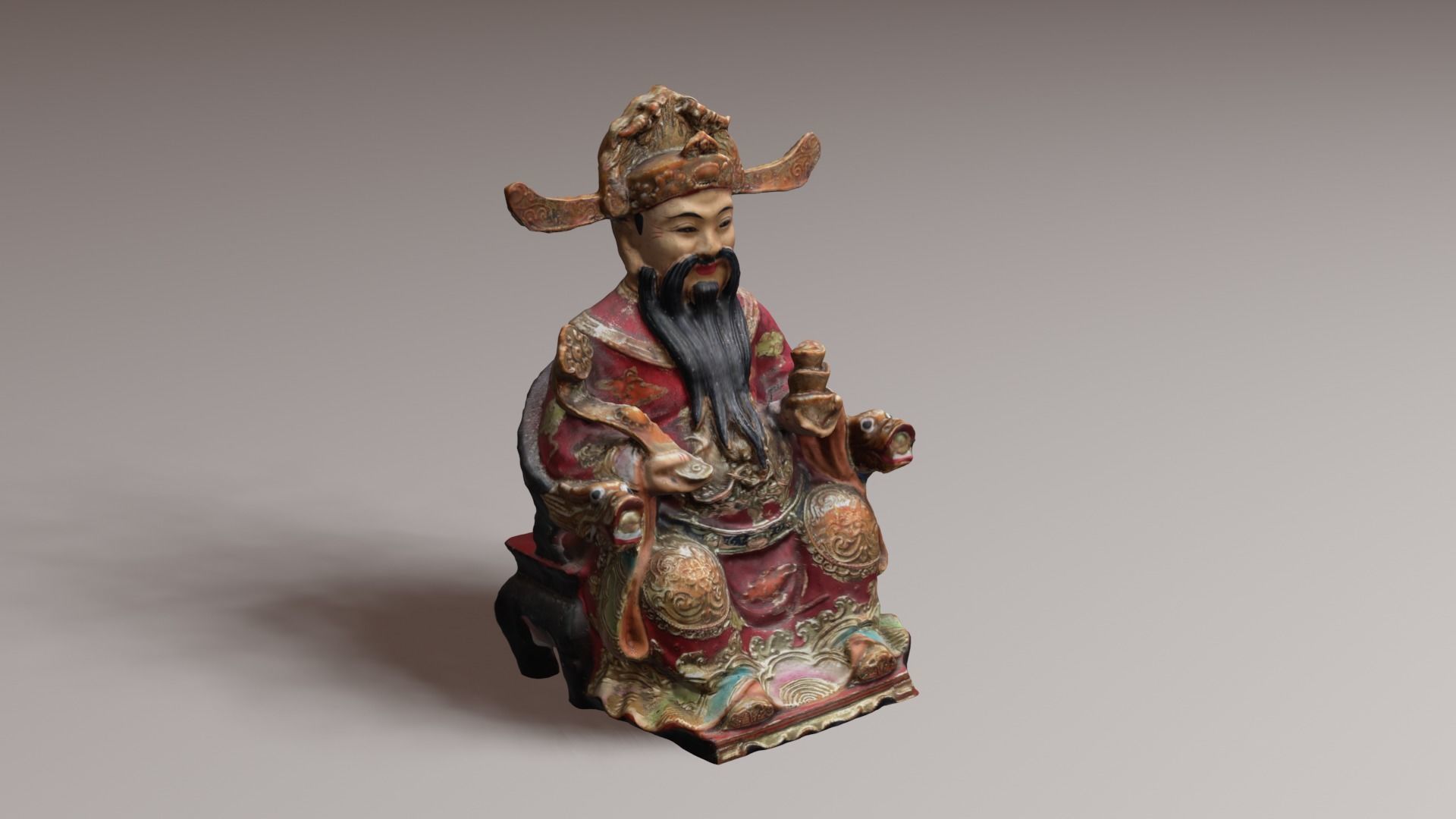 Caishen 3D print model_13
