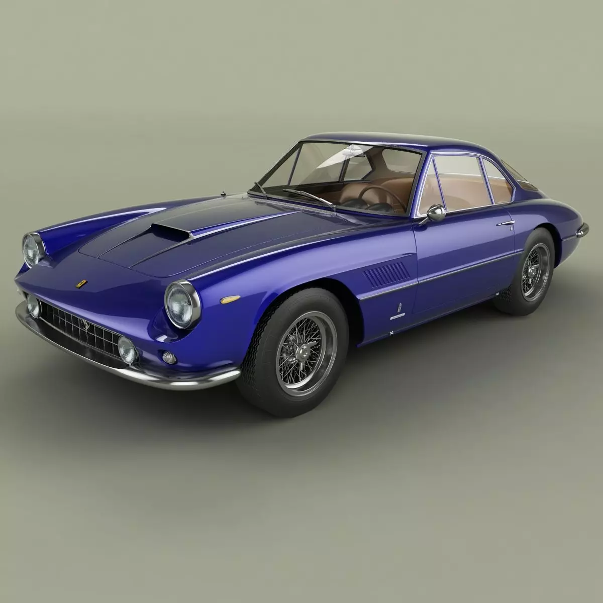 Ferrari 400 Superamerica 3D model_0
