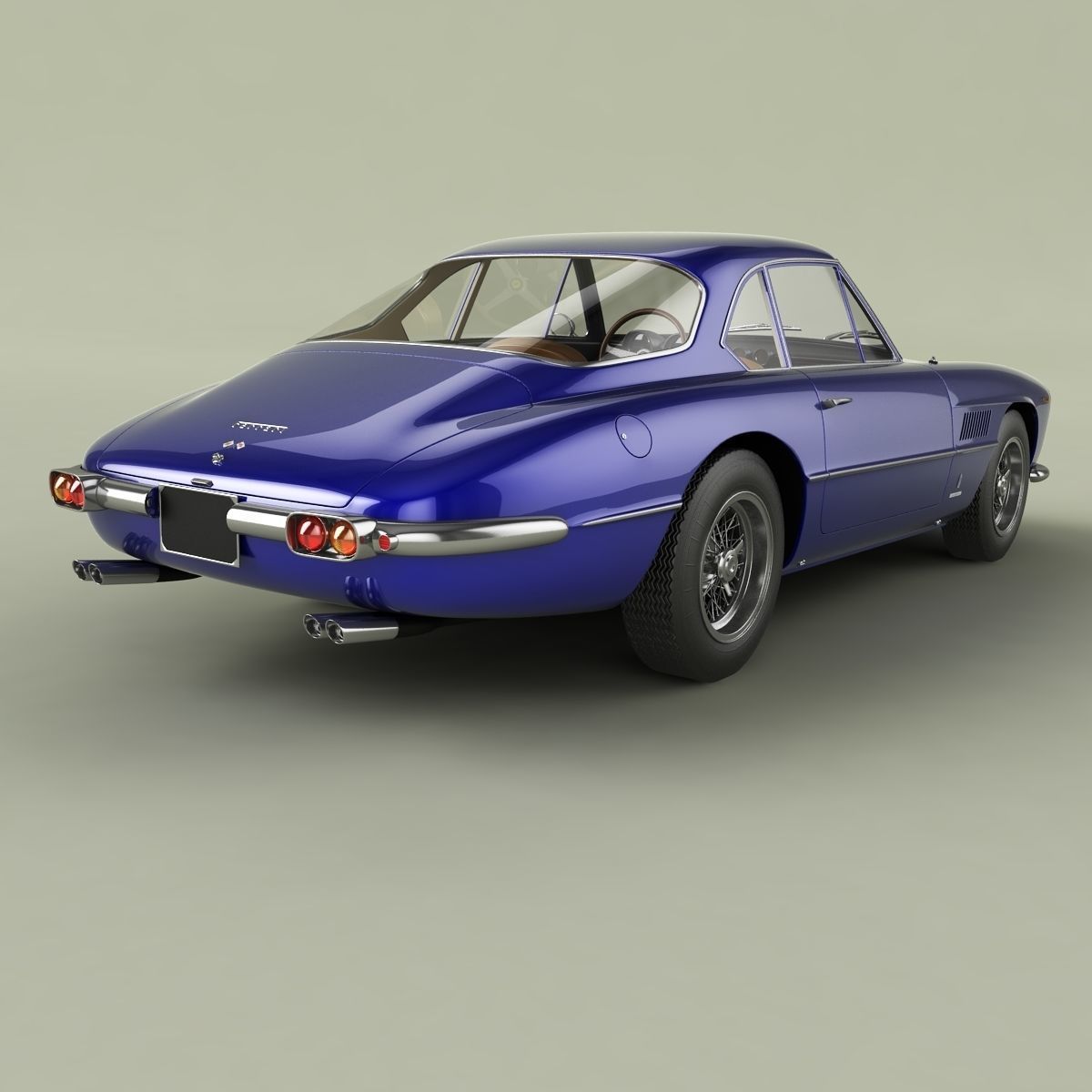 Ferrari 400 Superamerica 3D model_2