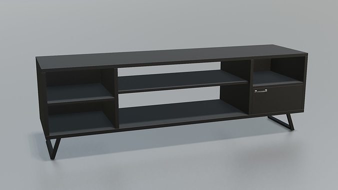 Furniture TV Stands Modern Low-poly 3D model