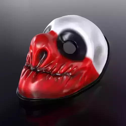 PAYDAY 3 - Wolf Replica Mask cosplay mask - props