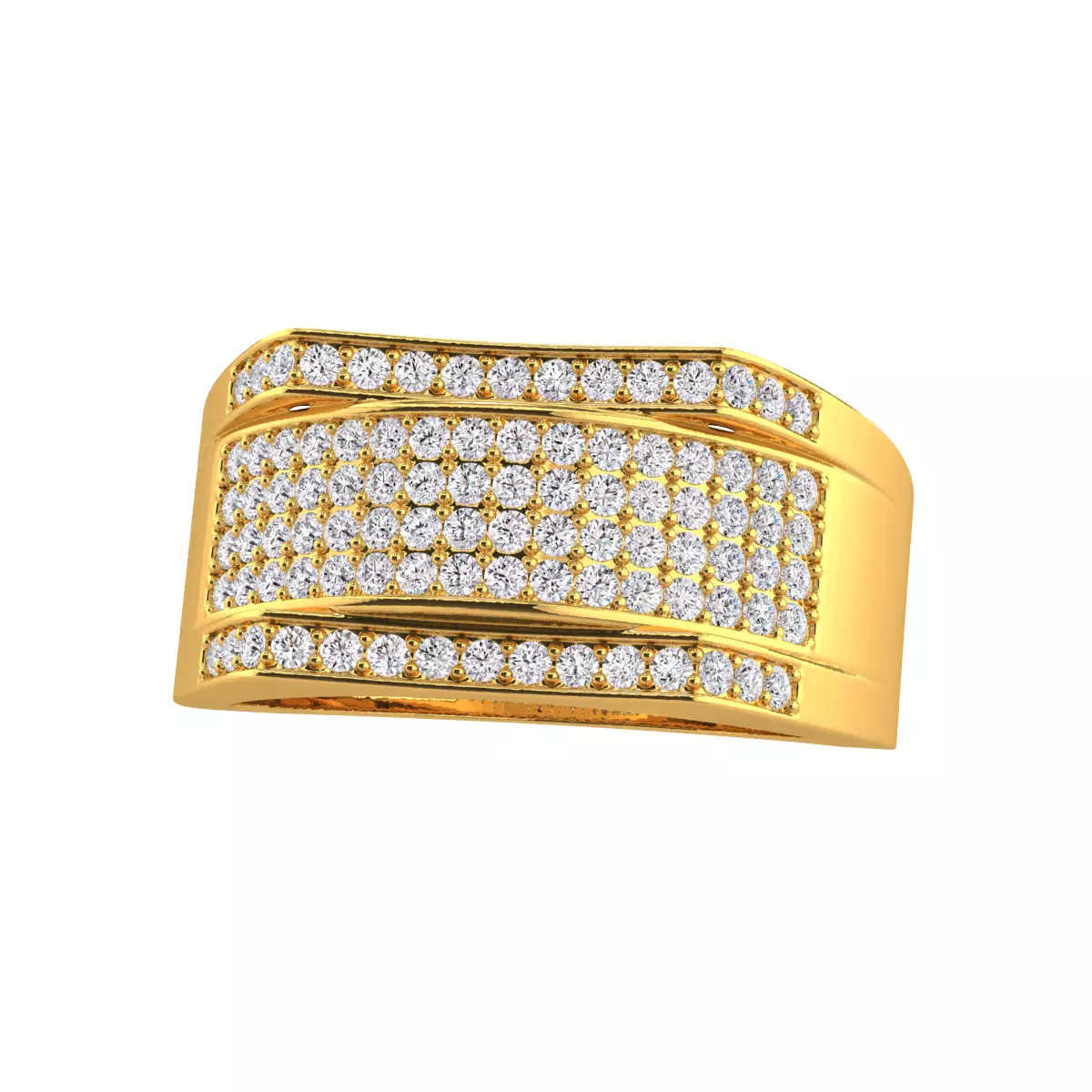 Mens Ring-795 Free 3D print model