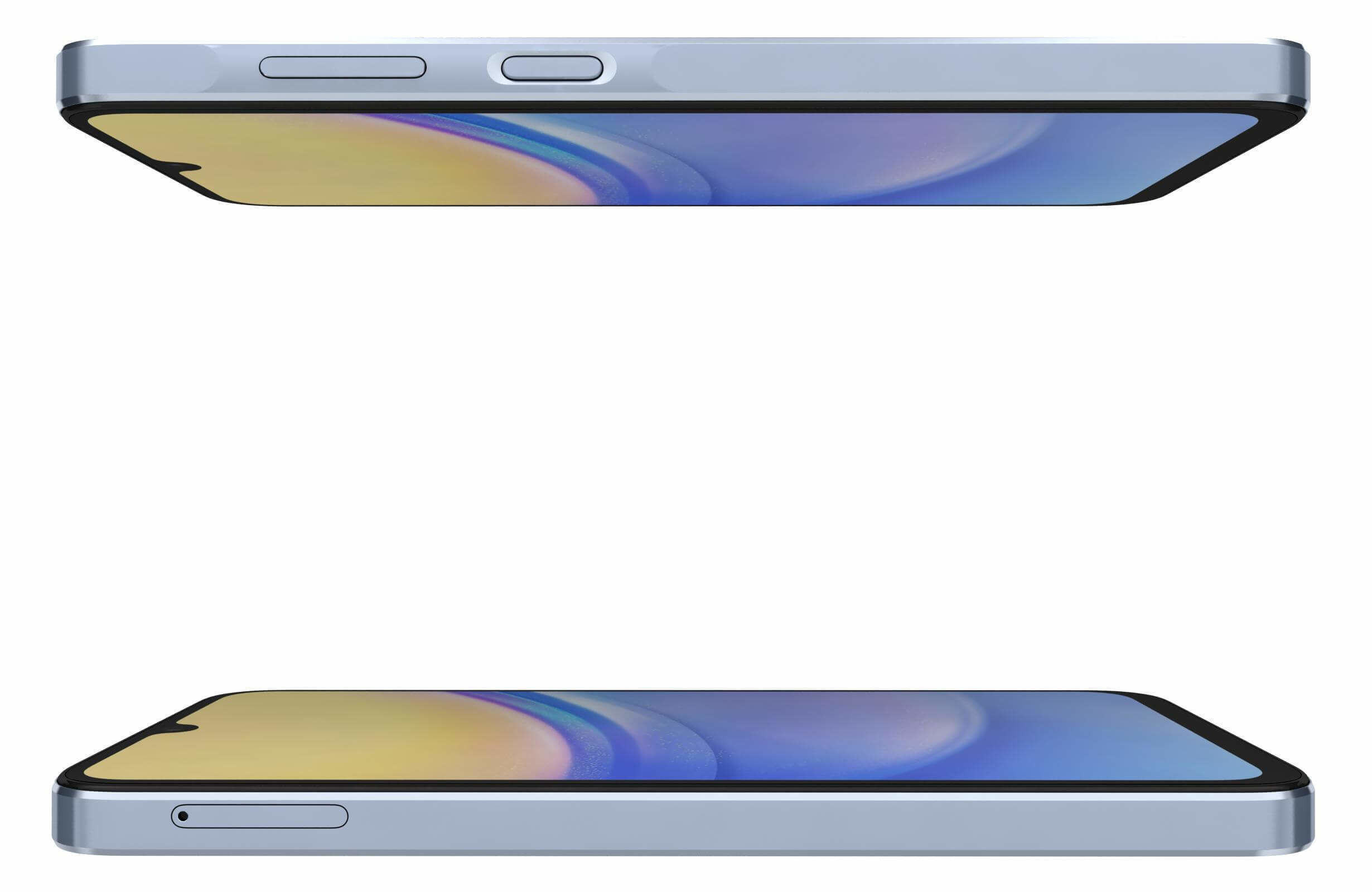 Samsung Galaxy A15 5G Magical Blue 3D model_9