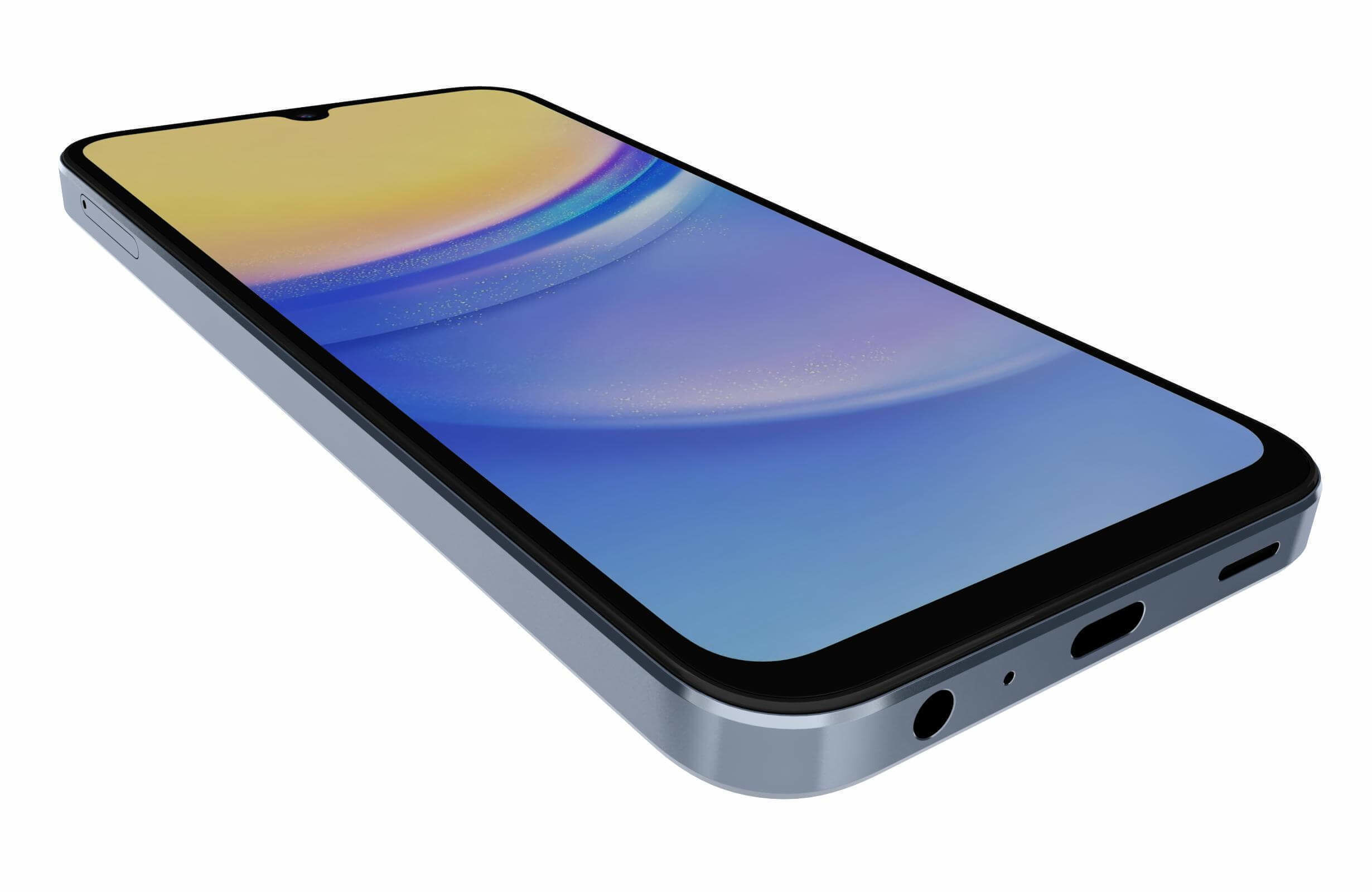 Samsung Galaxy A15 5G Magical Blue 3D model_12