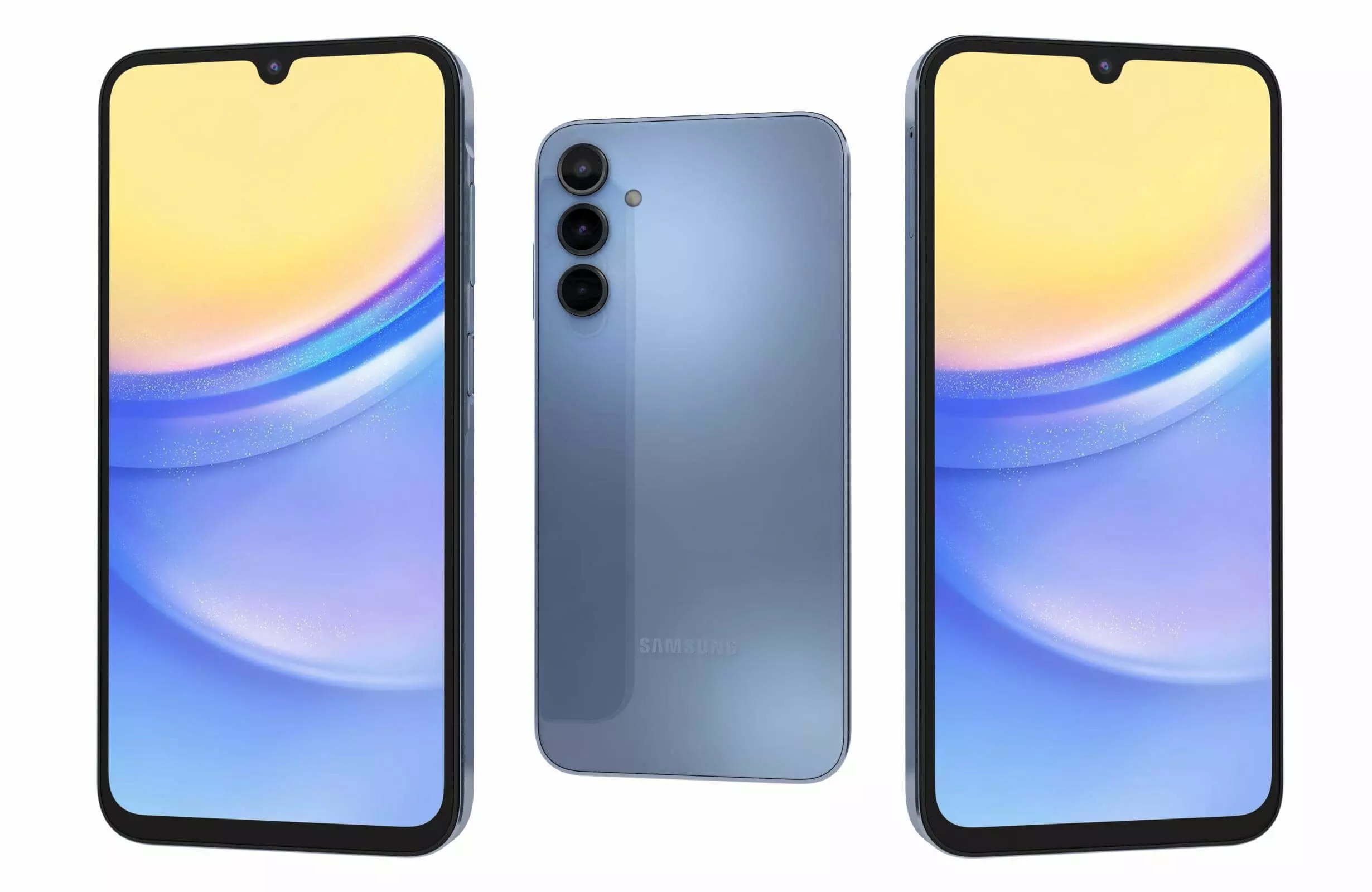 Samsung Galaxy A15 5G Magical Blue 3D model_0