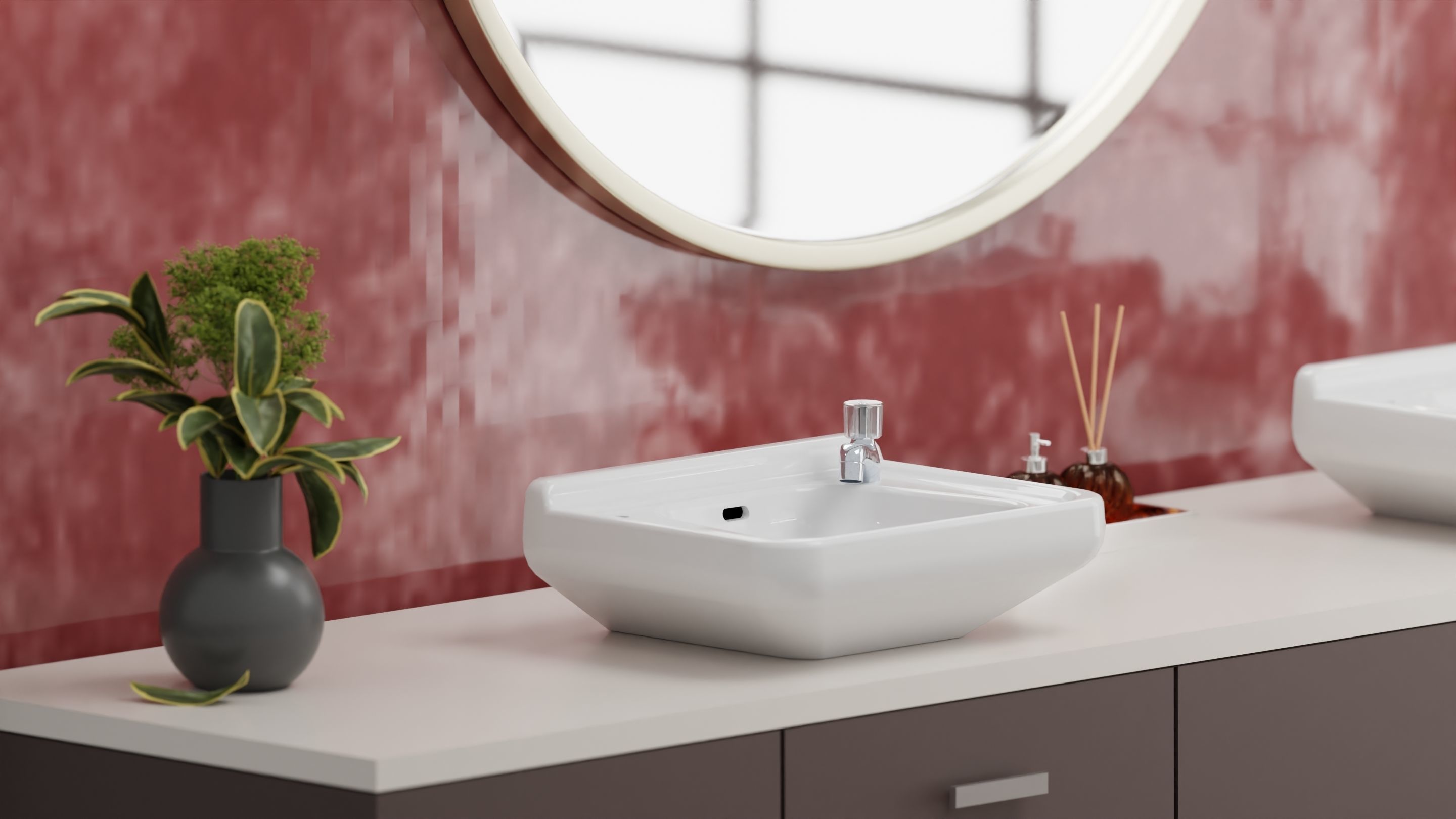 Bathroom interior design 3D model_3