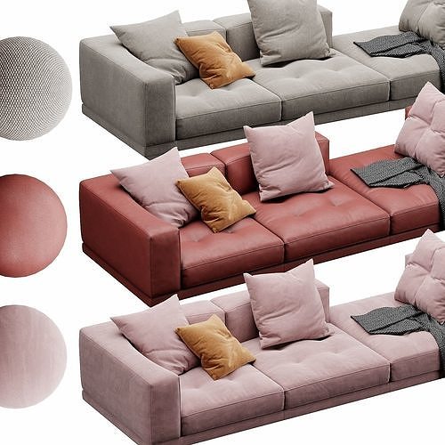 Dylan daybed  283 3D model 2